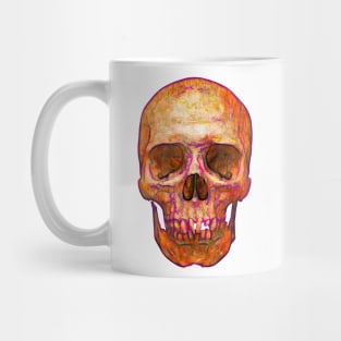 Pastel Bone Skull Mug